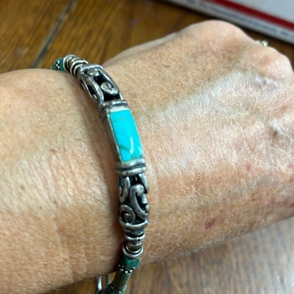 Vintage turquoise bracelet - Picture 1 of 4